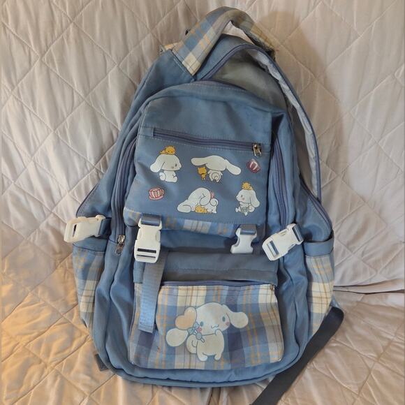 kawaii cinnamoroll school backpack bag purse my melody kuromi travel anime y2k - Picture 2 of 4